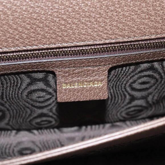 GUCCI Balenciaga Collaboration Web Sherry Line Bag PVC Beige 680119 Auth135820SM - Picture 12 of 16